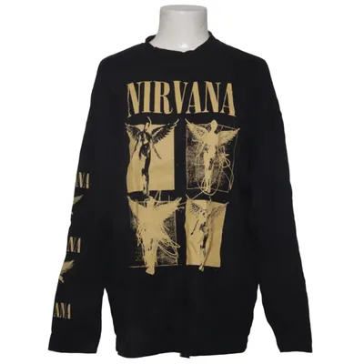 Sweatshirt (Sort) fra Nirvana Bomuld