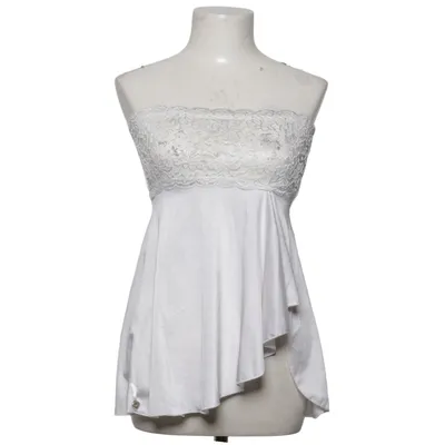 Tube top (Wit) van Coquette Elastaan, Polyamide