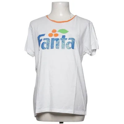 T-shirt (Blanc, Orange, Bleu) de Fanta Coton