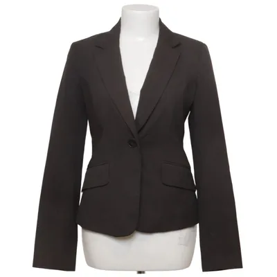 Blazer (Brown) from H&M Elastane, Polyester, Viscose