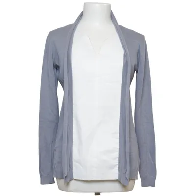 Cardigan (Blue, White) from Fabiana Filippi Cotton, Leather