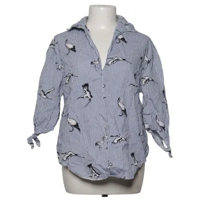 Blouse (Bleu, Blanc) de Sophyline Coton