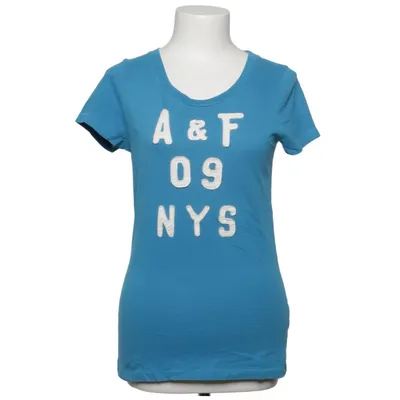 T-shirt (Blå) fra Abercrombie & Fitch Bomuld