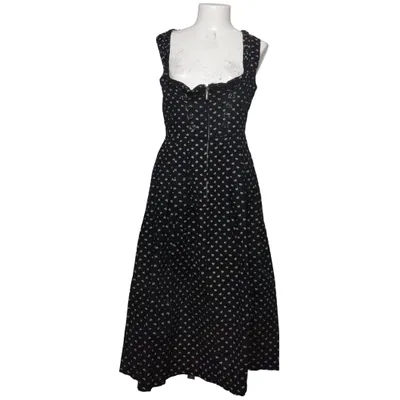 Dirndl (Black, White) from Original Steindl Cotton