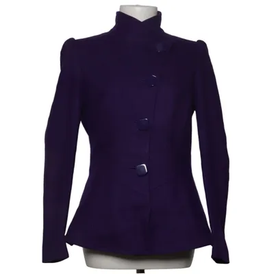 Coat (Purple) from Steps Polyester, Wool