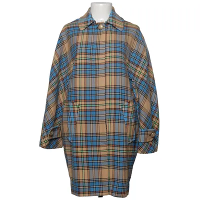 Coat (Blue, Beige, Multicolored) from Essentiel Antwerp Acetate, Cotton, Polyester, Viscose