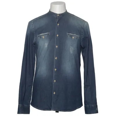 Chemise en jean (Bleu) de Hamaki Ho Coton, Élasthane