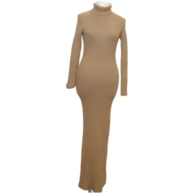 Robe à col roulé (Beige) de Nicole Farhi Laine