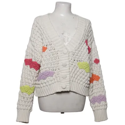 Cardigan (Blanc, Multicolore) de Zara Coton, Polyester
