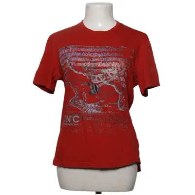 T-shirt (Rouge) de Costume National Coton, Polyamide
