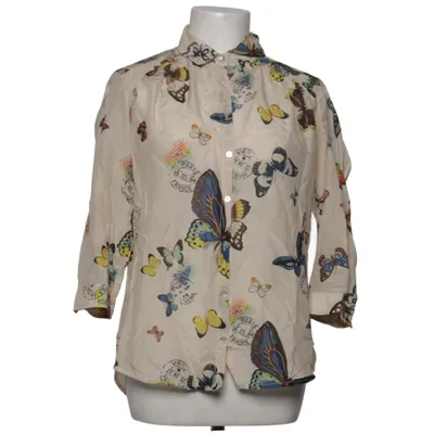 Blouse (Beige, Meerkleurig) van Gerard Darel Katoen, Zijde