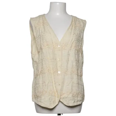 Gilet (Beige) de Spider Coton, Lin, Viscose
