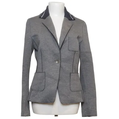 Blazer (Grå, Blå) fra IQ+ Berlin Elastan, Viscose
