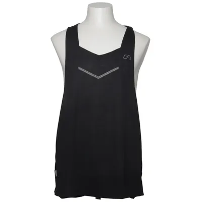 Sports tank top (Black) from Gym Aesthetics Polyester