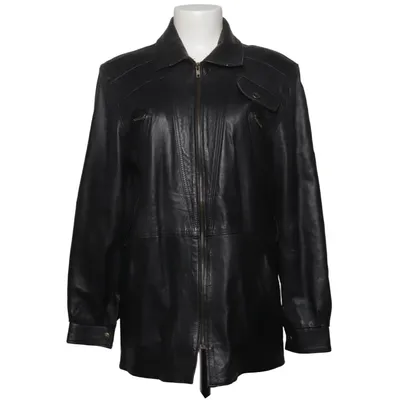 Leather jacket (Black) from New Creation