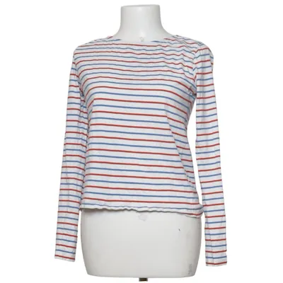 Long sleeve T-shirt (White, Blue, Red) from Kauf Dich Glücklich Cotton