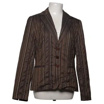 Blazer (Bruin, Meerkleurig) van Lebek Collection Acryl, Polyester