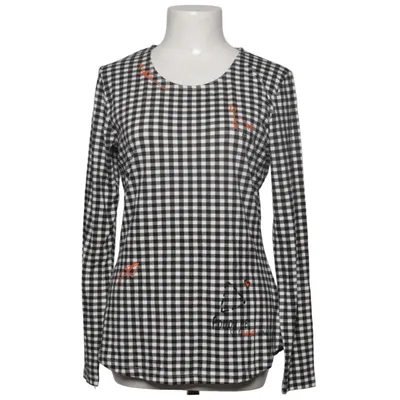 Blouse (Black, White) from Kenny S. Elastane, Viscose