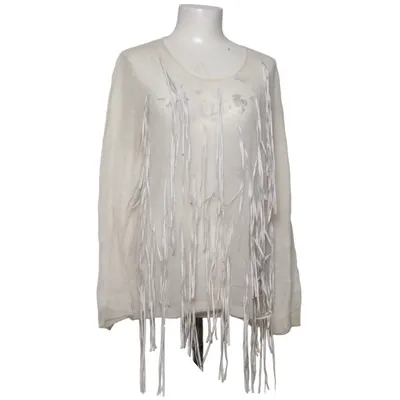 Pull-over (Blanc) de Marc Cain Mohair, Polyamide, Laine