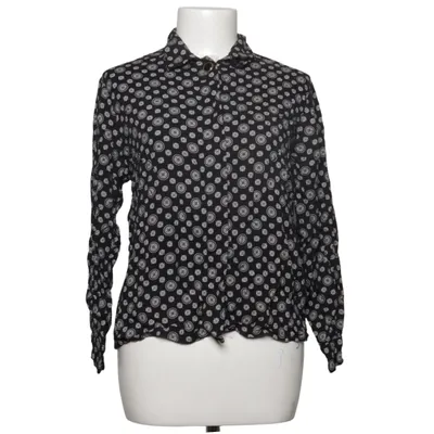 Blouse (Black, White) from Leslie Fay Viscose