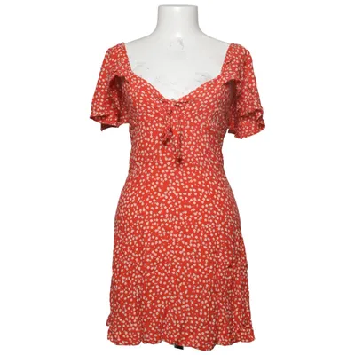 Jurk (Rood, Wit) van Zara Z1975 Denim