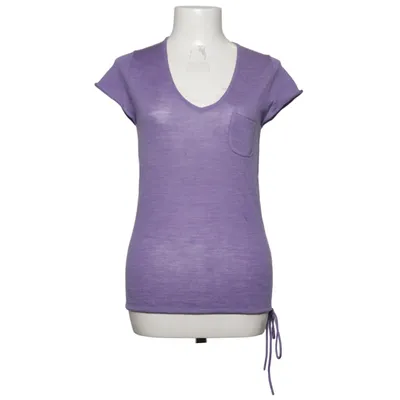 T-shirt (Lila) från Zadig & Voltaire Luxe Merinoull