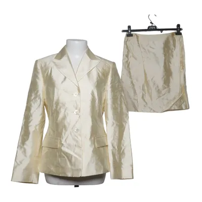 Jakkesæt med nederdel (Gul) fra Zapa Polyamid, Polyester, Silke, Viscose