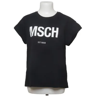 T-shirt (Sort) fra MSCH Copenhagen Bomuld