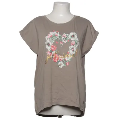 T-shirt (Gray, Multicolored) from G!na Cotton