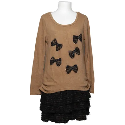 Klänning (Beige, Svart) från Holly Bracken Akryl, Polyester