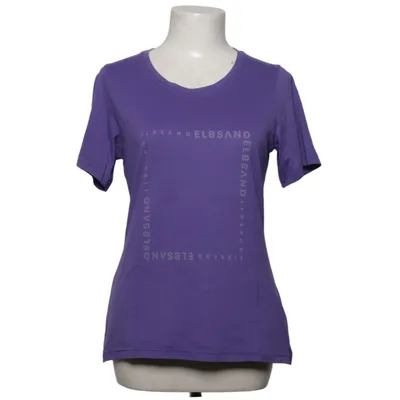 T-shirt (Lila) van Elbsand Katoen, Polyester