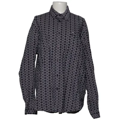 Shirt (Blue, White) from Knockout Cotton
