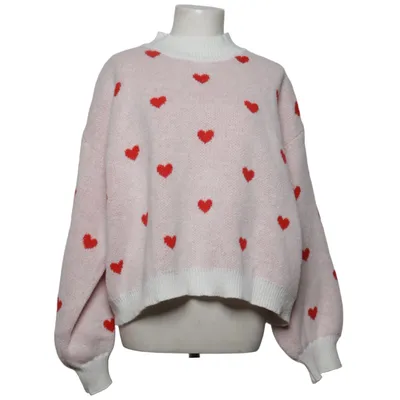 Sweater (White, Red)