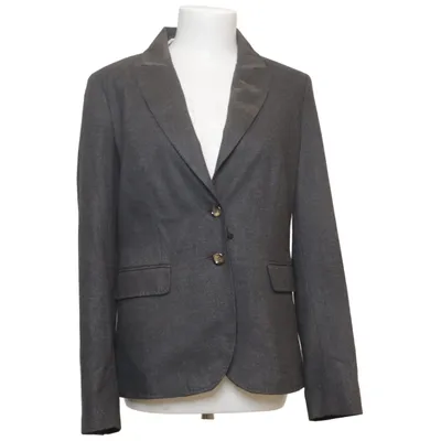Blazer (Gris) de Oui Black label Élasthane, Polyester, Viscose
