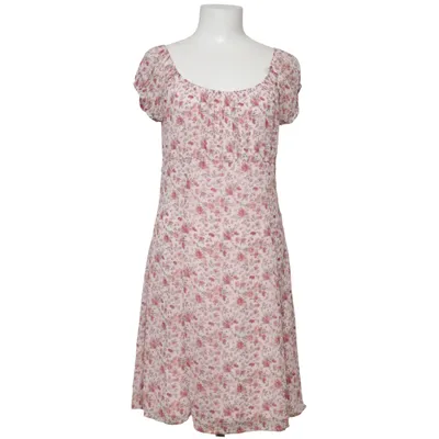 Dress (Pink, White) from Orsa Elastane, Polyester, Viscose