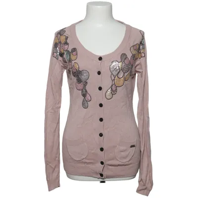 Cardigan (Pink, Flerfarvet) fra Nümph Bomuld, Viscose