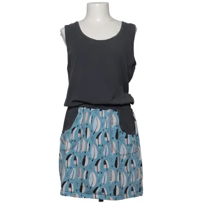 Robe (Gris, Bleu, Multicolore) de Baubax Coton, Élasthane