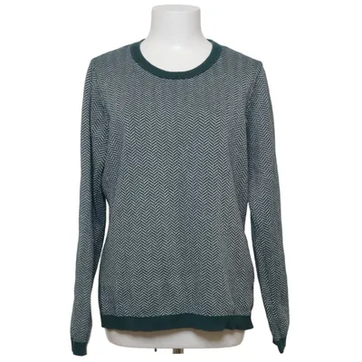 Sweater (Green, White) from WE Cotton, Polyester, Viscose