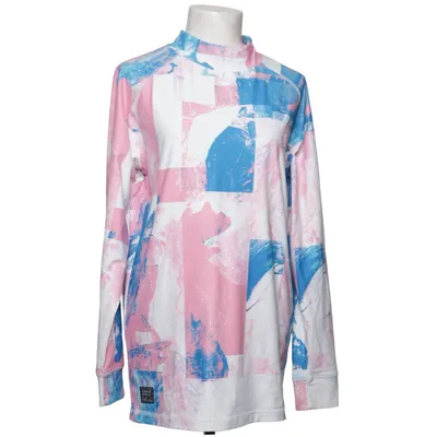 Baselayertrøje (Hvid, Blå, Pink) fra Siroko Elastan, Polyester
