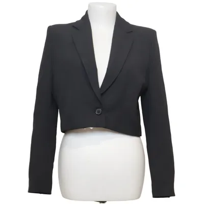 Blazer (Sort) fra Zara Polyester, Viscose