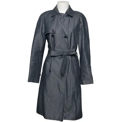 Trenchcoat (Blå) från 123 Bomull, Polyester