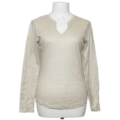 Henley T-shirt (Deluxe Teeshirt) fra Majestic Filatures Kashmir, Bomuld, Silke