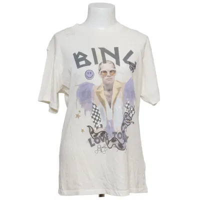T-shirt (Wit, Meerkleurig) van Anine Bing Katoen