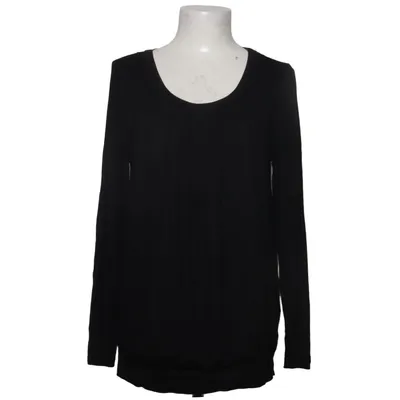 Lange mouwen shirt (Zwart) van My Nursing Fashion Elastaan, Viscose