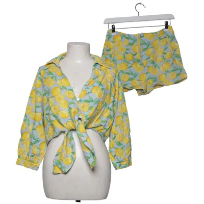 Set (Blue, Yellow, Green) from Zara Linen, Viscose