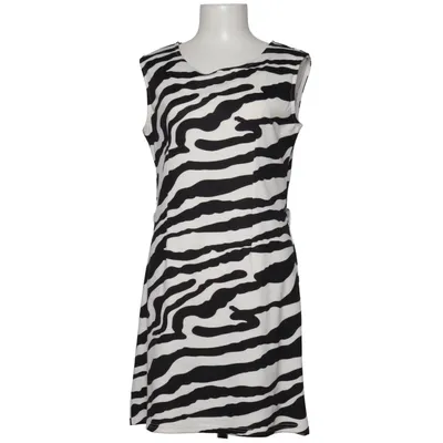 Kleid (Schwarz, Weiß) von Lazy Girl Elasthan, Polyamid, Viskose