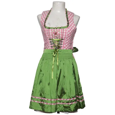 Dirndl (Rose, Vert, Blanc) de Country Line Coton