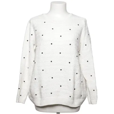 Pull-over (Blanc, Noir) de Jake*s Acrylique, Coton