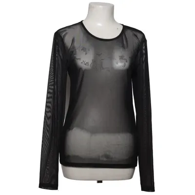 Top (Pcninni Ls Mesh Top) from Pieces Elastane, Recycled polyester