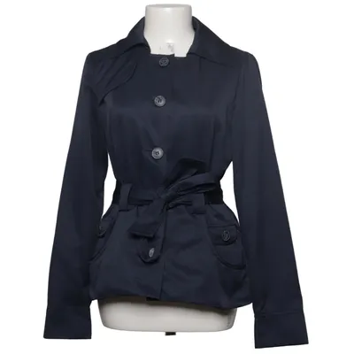 Trench coat (Blue) from Vero Moda Jeans Cotton, Polyester